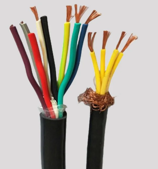铜芯软电缆RVV